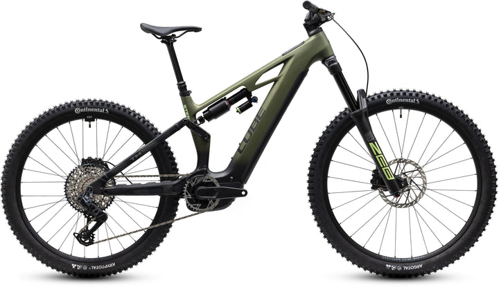Cube Stereo Hybrid One77 HPC TM 800 Reedgreen Gills 2027 Electric Mountain Bike