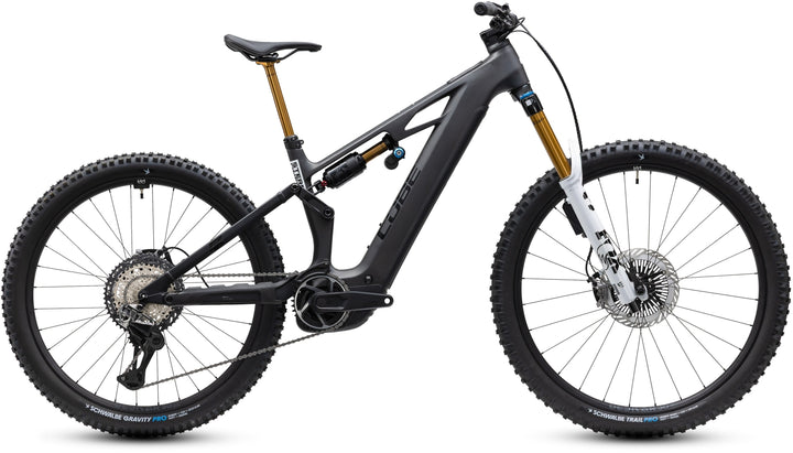 Cube Stereo Hybrid One77 HPC AT 800 Carbon White 2027 Electric Mountain Bike