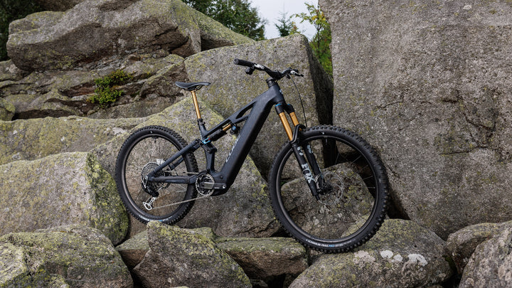 Cube Stereo Hybrid One77 HPC SLT 800 Bluegalaxy Grey 2027 Electric Mountain Bike