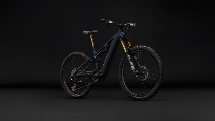 Cube Stereo Hybrid One77 HPC SLT 800 Bluegalaxy Grey 2027 Electric Mountain Bike