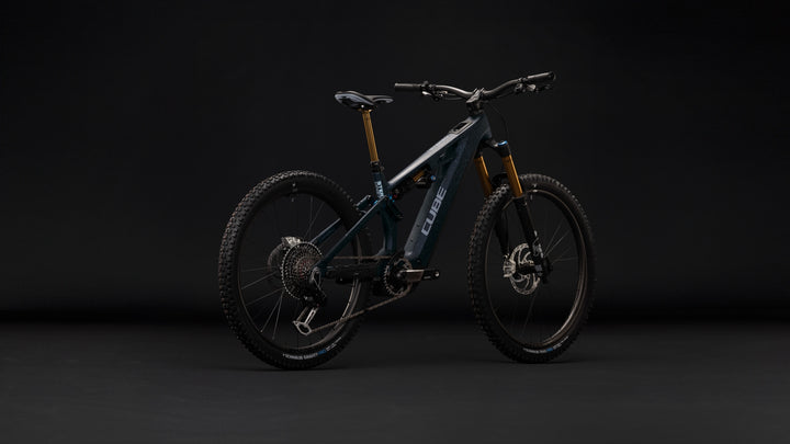 Cube Stereo Hybrid One77 HPC SLT 800 Bluegalaxy Grey 2027 Electric Mountain Bike