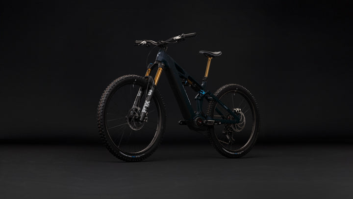 Cube Stereo Hybrid One77 HPC SLT 800 Bluegalaxy Grey 2027 Electric Mountain Bike