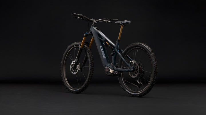 Cube Stereo Hybrid One77 HPC SLT 800 Bluegalaxy Grey 2027 Electric Mountain Bike