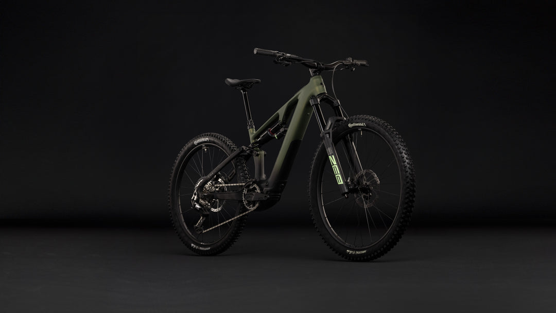Cube AMS Hybrid 177 C:62 TM 600X Reedgreen Gills 2027 Electric Mountain Bike