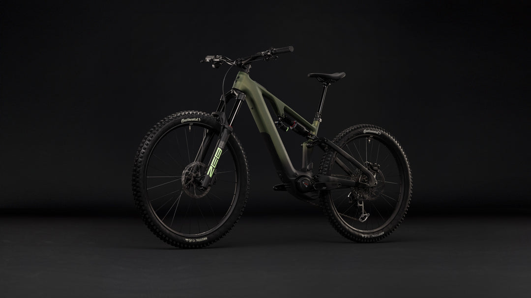 Cube AMS Hybrid 177 C:62 TM 600X Reedgreen Gills 2027 Electric Mountain Bike