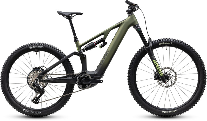 Cube AMS Hybrid 177 C:62 TM 600X Reedgreen Gills 2027 Electric Mountain Bike