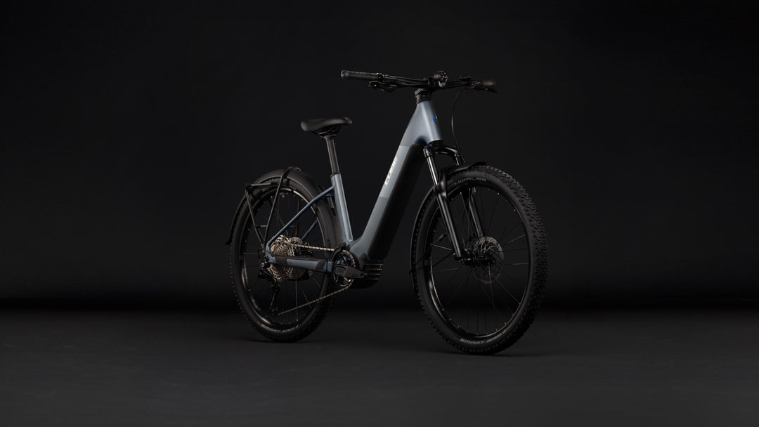 Cube Reaction Hybrid Performance 720 FE Ashgrey Prism Easy Entry 2027 Electric Mountain Bike