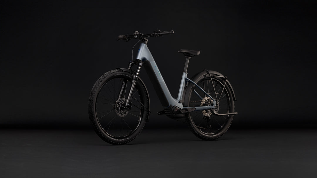 Cube Reaction Hybrid Performance 720 FE Ashgrey Prism Easy Entry 2027 Electric Mountain Bike