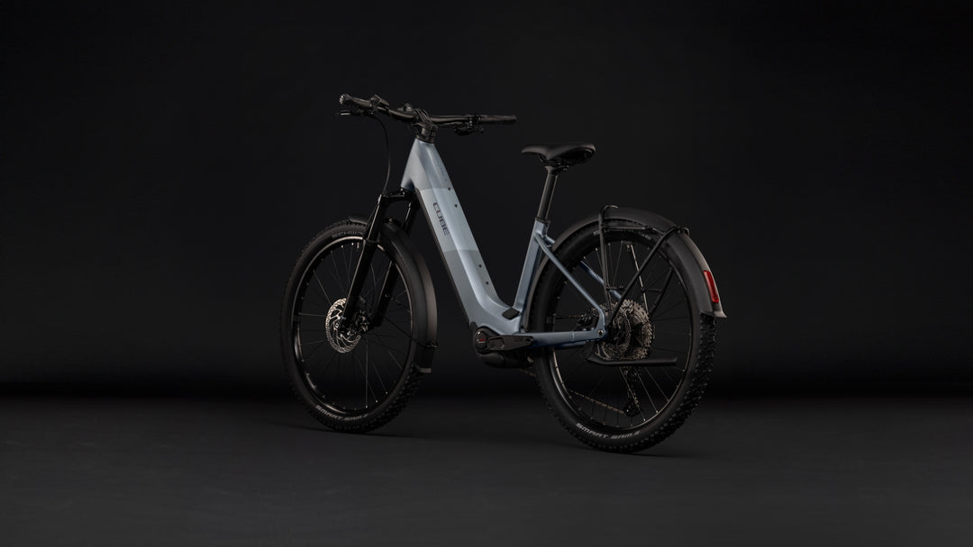Cube Reaction Hybrid Performance 720 FE Ashgrey Prism Easy Entry 2027 Electric Mountain Bike