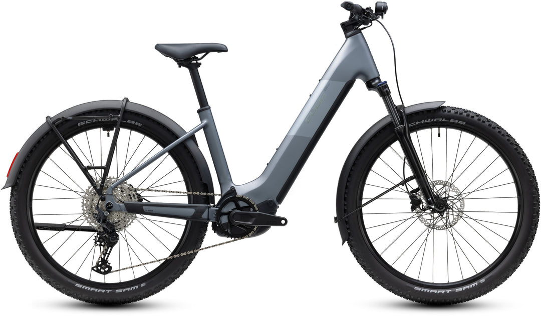 Cube Reaction Hybrid Performance 720 FE Ashgrey Prism Easy Entry 2027 Electric Mountain Bike