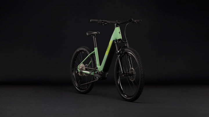 Cube Reaction Hybrid One 720 Cactus Black Easy Entry 2027 Electric Mountain Bike