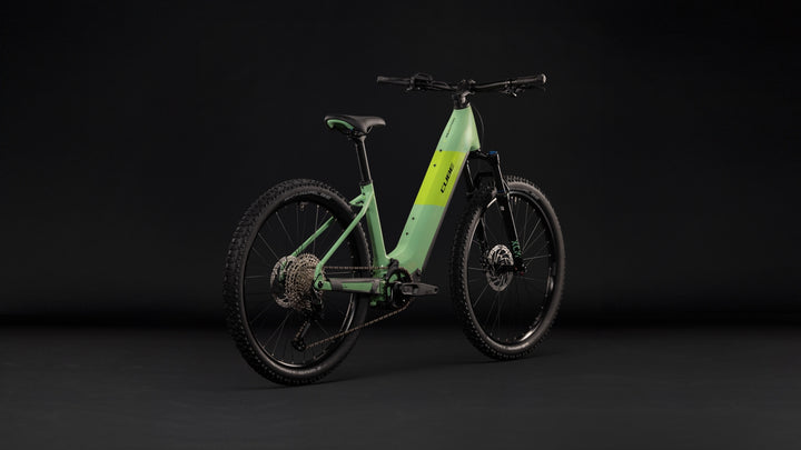Cube Reaction Hybrid One 720 Cactus Black Easy Entry 2027 Electric Mountain Bike