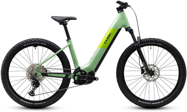 Cube Reaction Hybrid One 720 Cactus Black Easy Entry 2027 Electric Mountain Bike