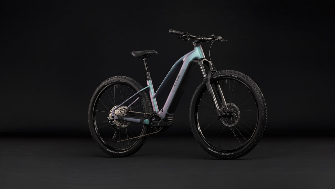 Cube Reaction Hybrid Pro 800 Polarlight Black Trapeze 2027 Electric Mountain Bike