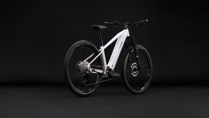 Cube Reaction Hybrid Race 800 Snow Black 2027 Electric Mountain Bike