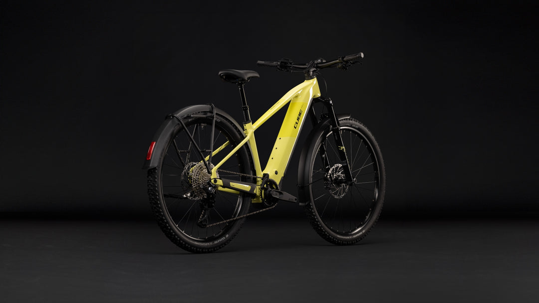 Cube Reaction Hybrid Race 800 FE Bananasplit Black 2027 Electric Mountain Bike