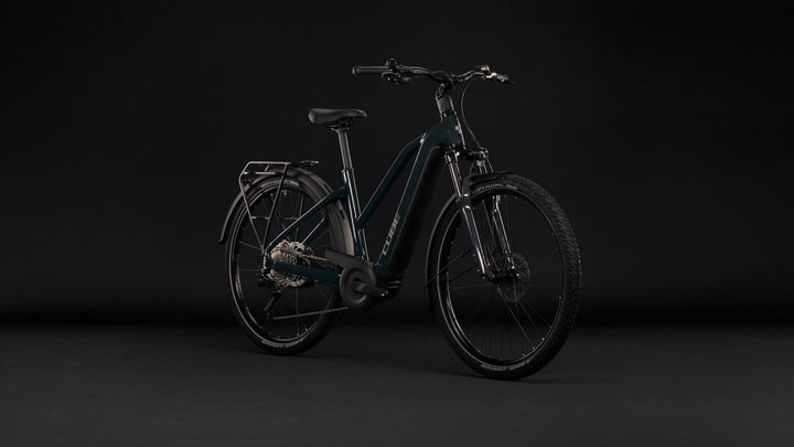 Cube Nuride Hybrid Performance 720 Shadowgrey Grey Trapeze 2027 Electric Hybrid Bike