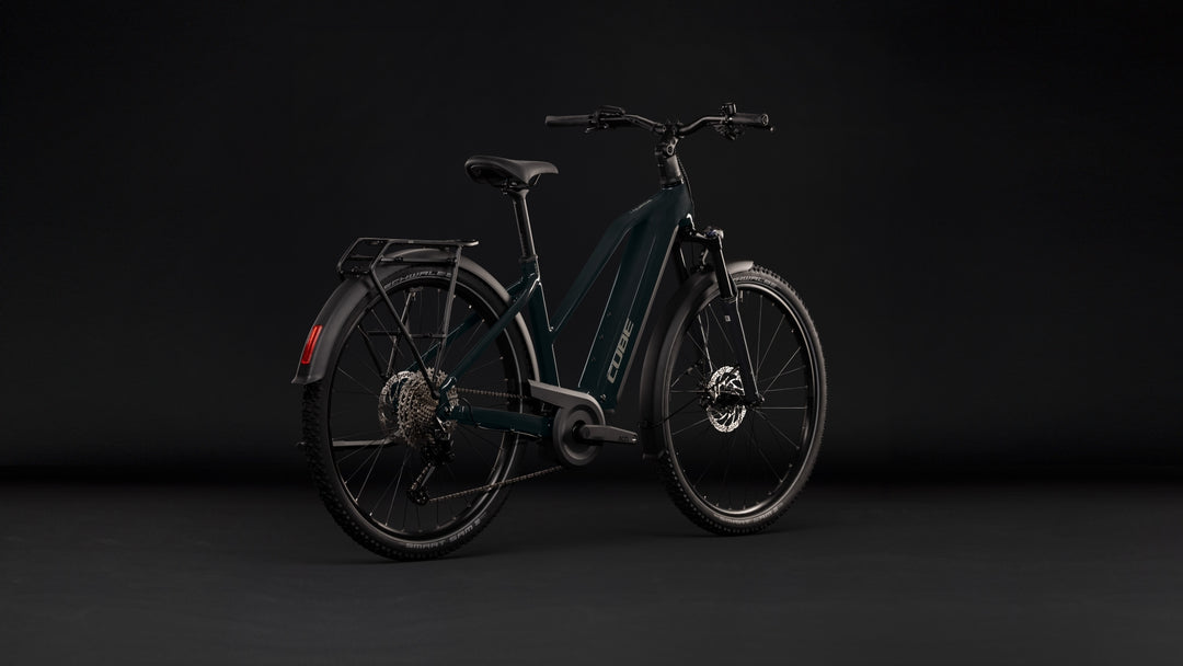 Cube Nuride Hybrid Performance 720 Shadowgrey Grey Trapeze 2027 Electric Hybrid Bike