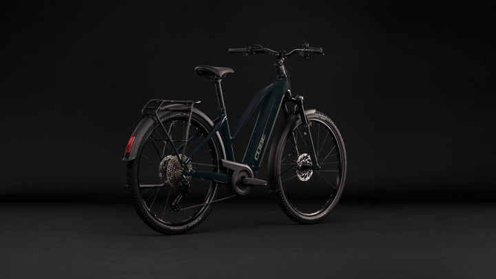 Cube Nuride Hybrid Performance 720 Shadowgrey Grey Trapeze 2027 Electric Hybrid Bike
