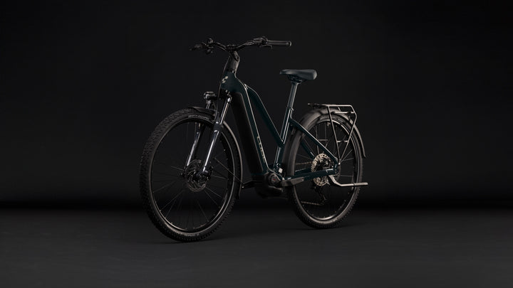Cube Nuride Hybrid Performance 720 Shadowgrey Grey Trapeze 2027 Electric Hybrid Bike