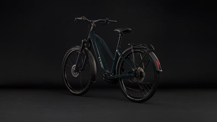 Cube Nuride Hybrid Performance 720 Shadowgrey Grey Trapeze 2027 Electric Hybrid Bike