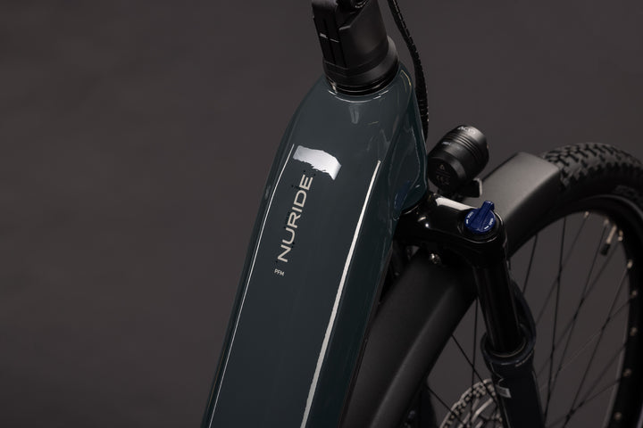 Cube Nuride Hybrid Performance 720 Shadowgrey Grey Easy Entry 2027 Electric Hybrid Bike
