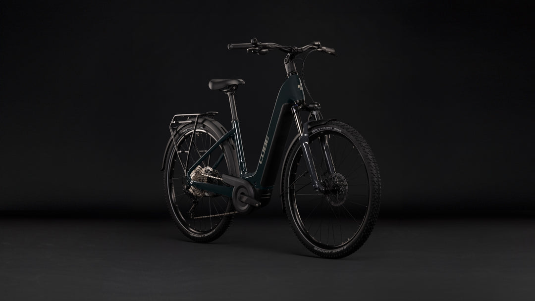 Cube Nuride Hybrid Performance 720 Shadowgrey Grey Easy Entry 2027 Electric Hybrid Bike