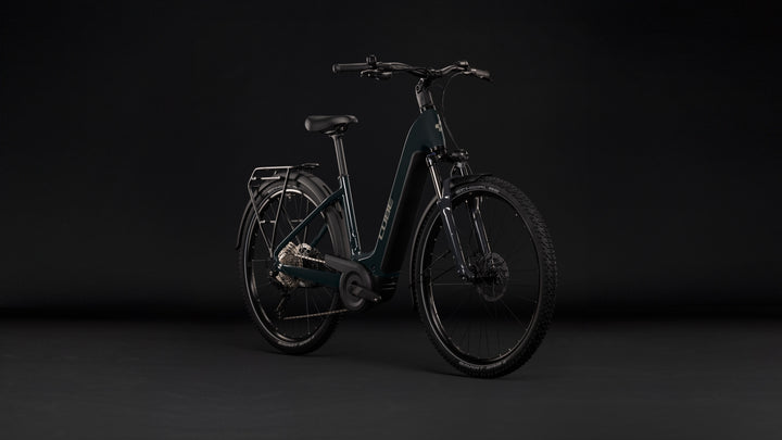 Cube Nuride Hybrid Performance 720 Shadowgrey Grey Easy Entry 2027 Electric Hybrid Bike