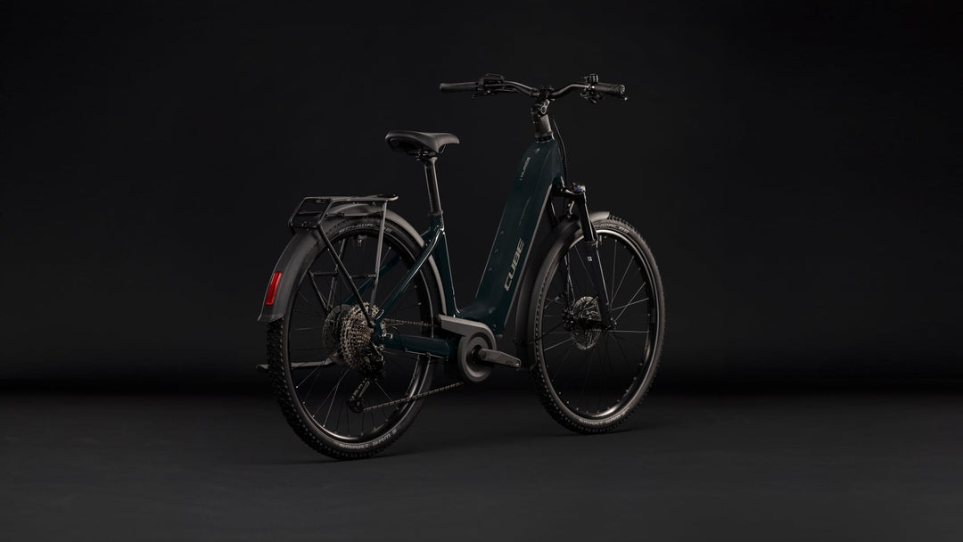 Cube Nuride Hybrid Performance 720 Shadowgrey Grey Easy Entry 2027 Electric Hybrid Bike