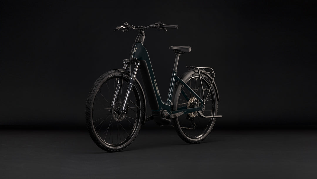 Cube Nuride Hybrid Performance 720 Shadowgrey Grey Easy Entry 2027 Electric Hybrid Bike