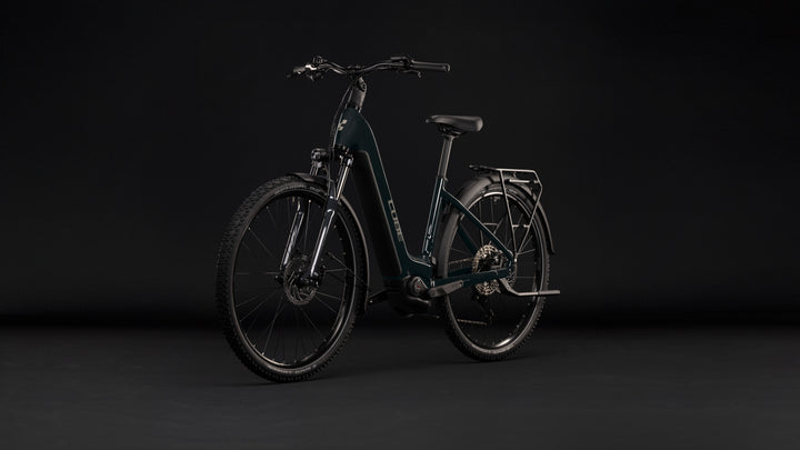 Cube Nuride Hybrid Performance 720 Shadowgrey Grey Easy Entry 2027 Electric Hybrid Bike