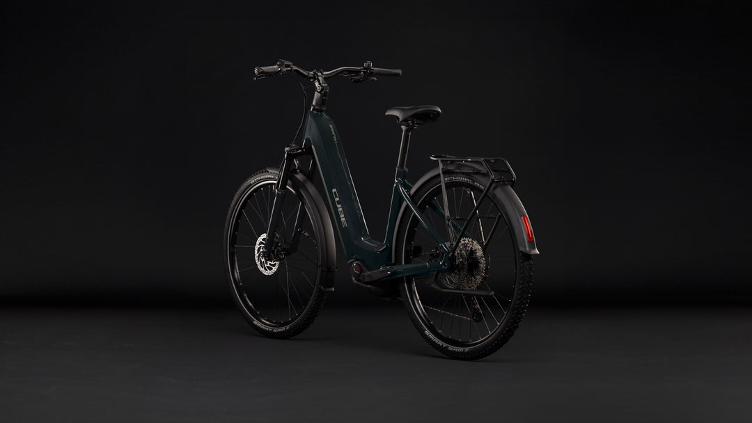 Cube Nuride Hybrid Performance 720 Shadowgrey Grey Easy Entry 2027 Electric Hybrid Bike