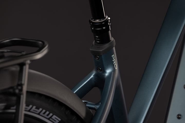 Cube Nuride Hybrid Pro 800 Deepteal Blue Trapeze 2027 Electric Hybrid Bike