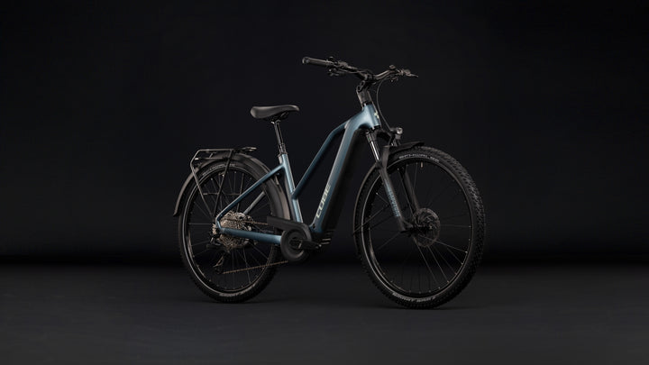 Cube Nuride Hybrid Pro 800 Deepteal Blue Trapeze 2027 Electric Hybrid Bike