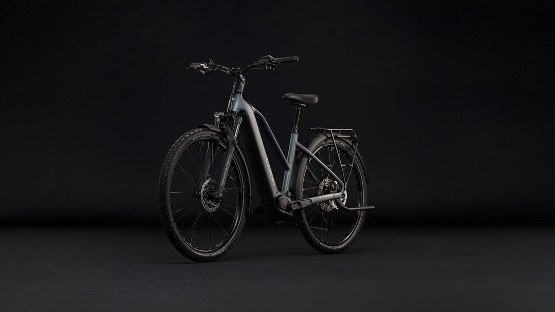 Cube Nuride Hybrid Pro 800 Deepteal Blue Trapeze 2027 Electric Hybrid Bike