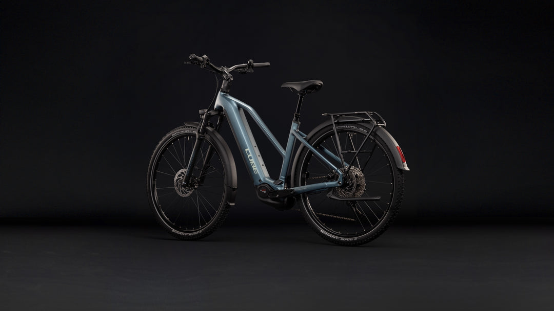 Cube Nuride Hybrid Pro 800 Deepteal Blue Trapeze 2027 Electric Hybrid Bike