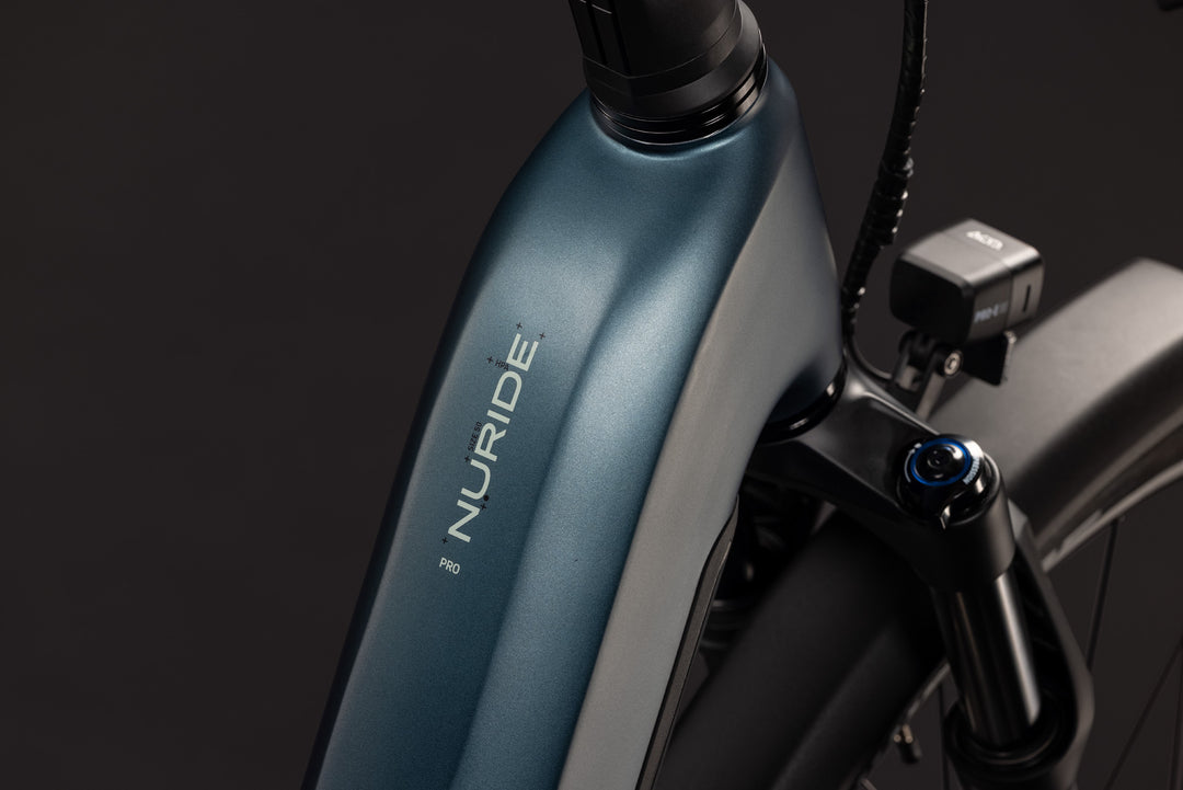 Cube Nuride Hybrid Pro 800 Deepteal Blue Easy Entry 2027 Electric Hybrid Bike