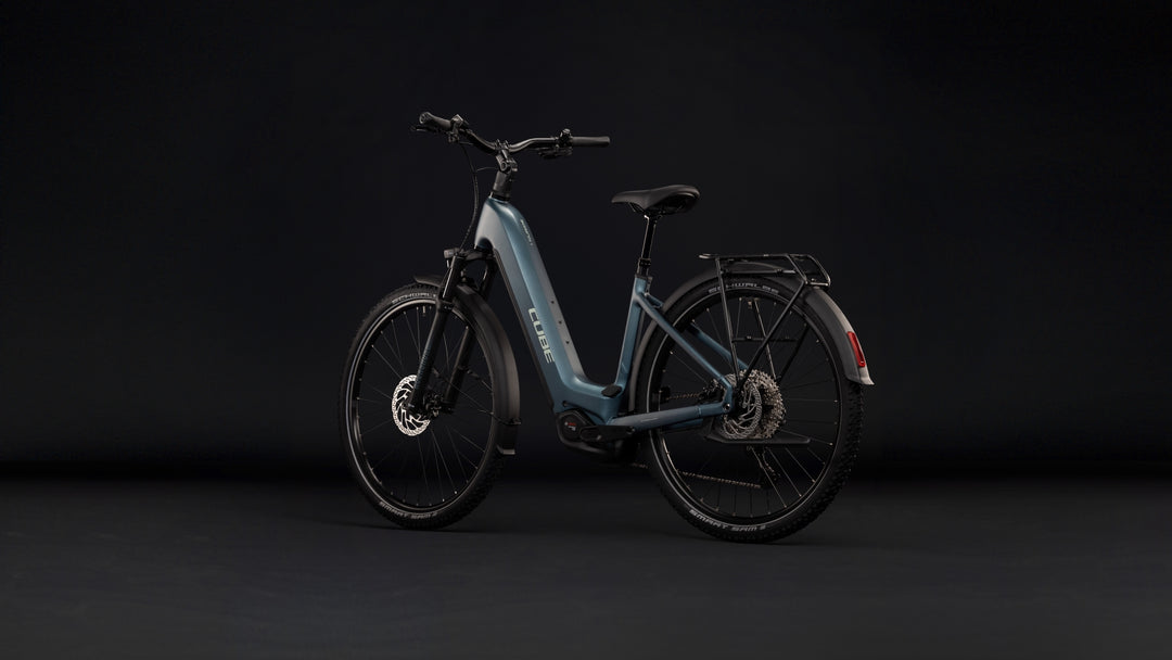 Cube Nuride Hybrid Pro 800 Deepteal Blue Easy Entry 2027 Electric Hybrid Bike