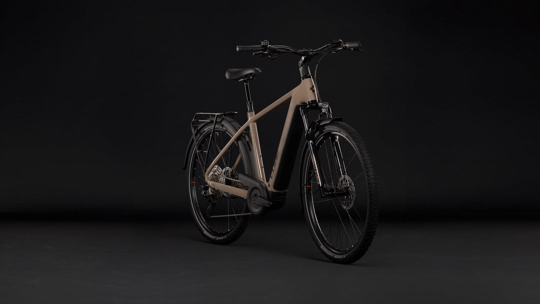 Cube Nuride Hybrid Pro 800 Cappuccino Black 2027 Electric Hybrid Bike
