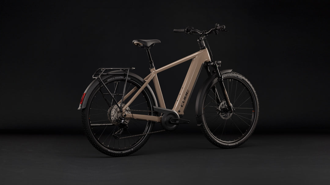 Cube Nuride Hybrid Pro 800 Cappuccino Black 2027 Electric Hybrid Bike