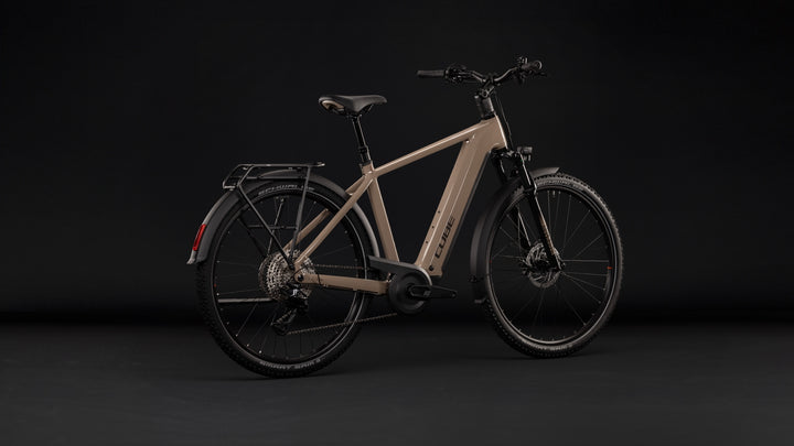 Cube Nuride Hybrid Pro 800 Cappuccino Black 2027 Electric Hybrid Bike