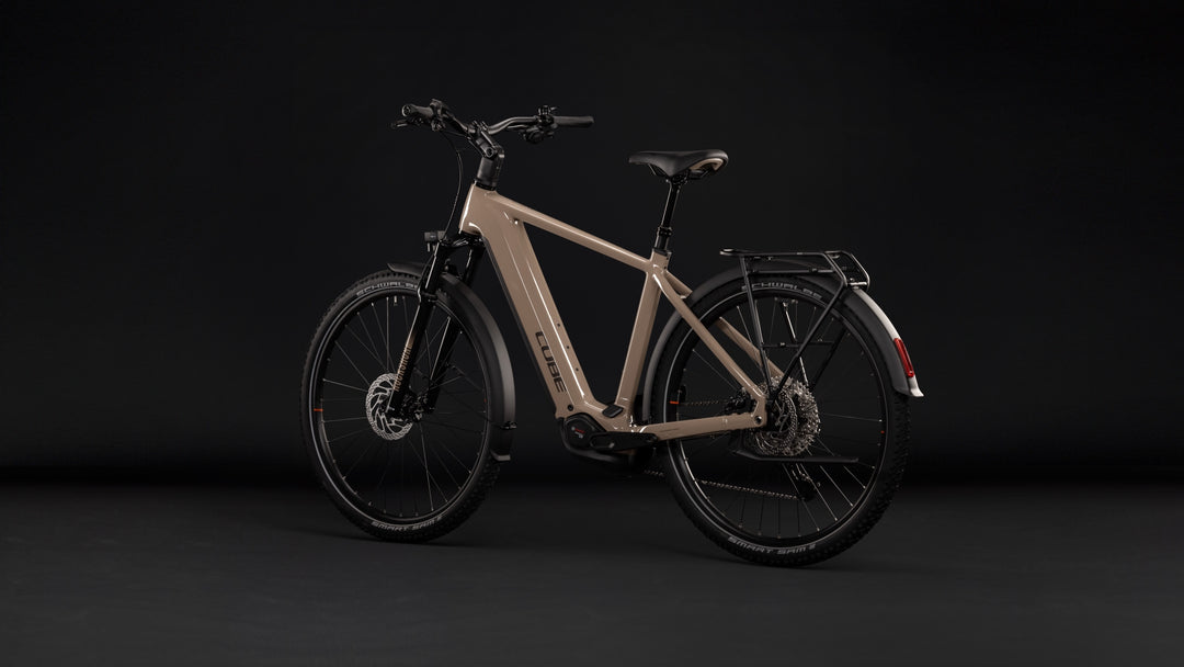 Cube Nuride Hybrid Pro 800 Cappuccino Black 2027 Electric Hybrid Bike