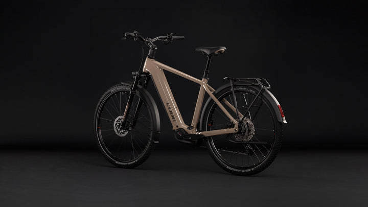 Cube Nuride Hybrid Pro 800 Cappuccino Black 2027 Electric Hybrid Bike