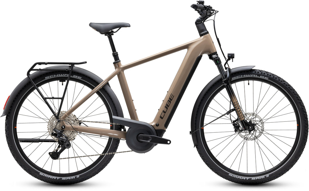 Cube Nuride Hybrid Pro 800 Cappuccino Black 2027 Electric Hybrid Bike