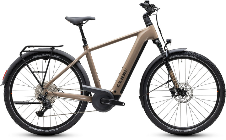 Cube Nuride Hybrid Pro 800 Cappuccino Black 2027 Electric Hybrid Bike