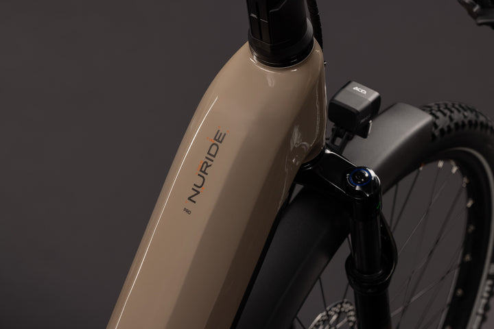 Cube Nuride Hybrid Pro 800 Cappuccino Black Easy Entry 2027 Electric Hybrid Bike