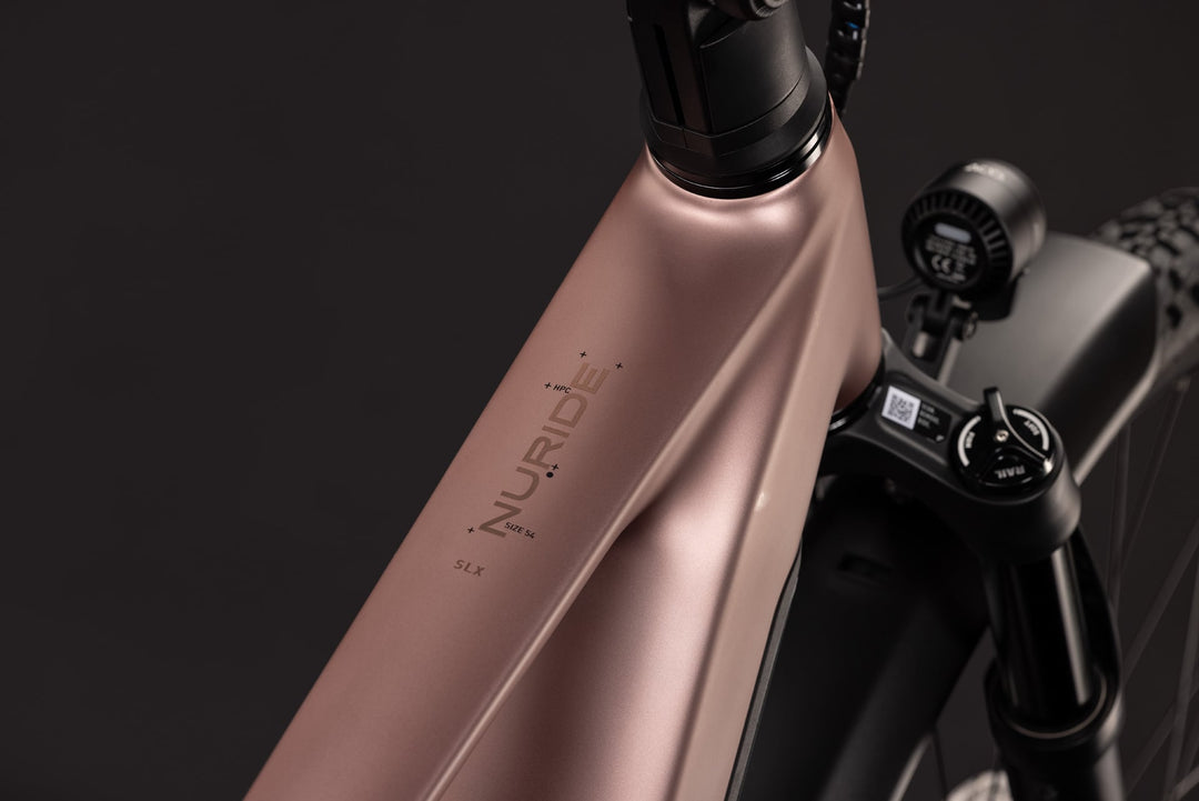 Cube Nuride Hybrid One11 HPC SLX 800 Mauve Black 2027 Electric Hybrid Bike