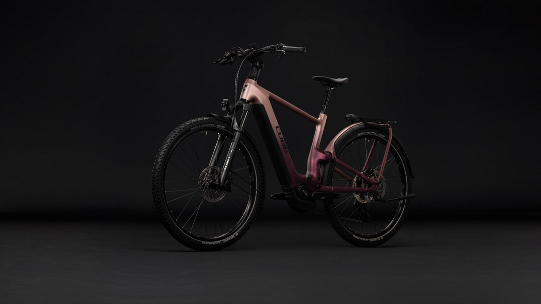 Cube Nuride Hybrid One11 HPC SLX 800 Mauve Black 2027 Electric Hybrid Bike
