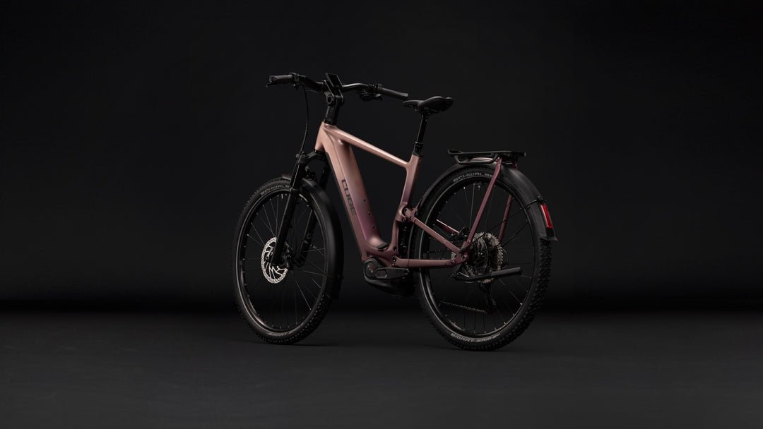 Cube Nuride Hybrid One11 HPC SLX 800 Mauve Black 2027 Electric Hybrid Bike