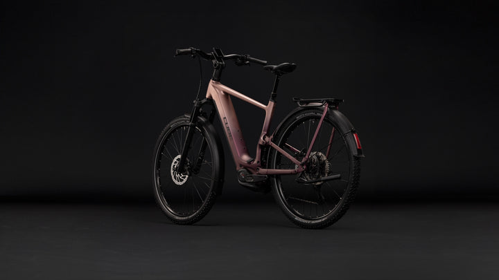 Cube Nuride Hybrid One11 HPC SLX 800 Mauve Black 2027 Electric Hybrid Bike